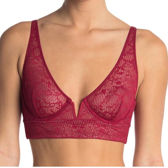 Free People Scarlet Lace Tameeka Underwire Bra Sz XS - Picture 2 of 11